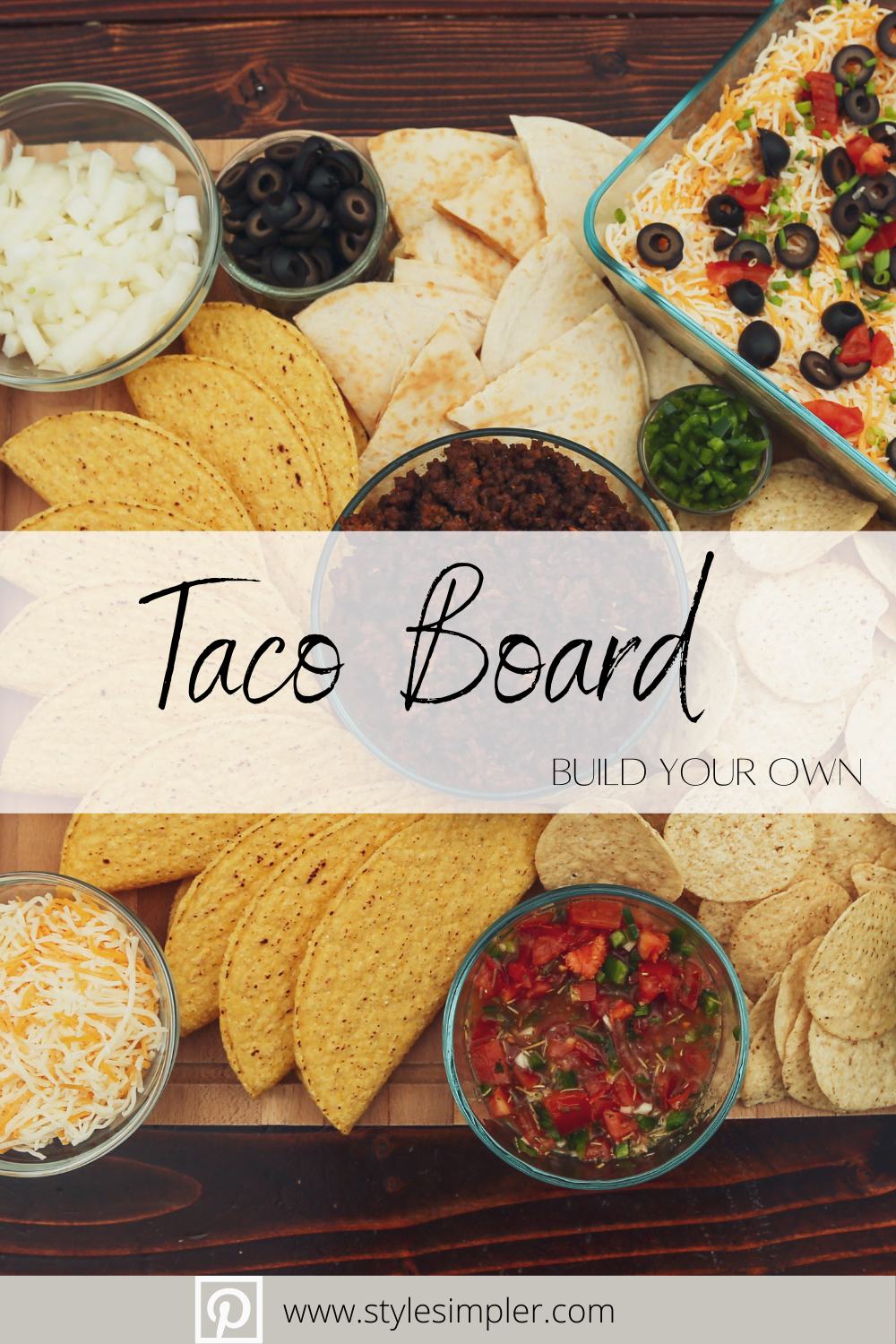 Build Your Own Taco Board For A Fun Taco Night